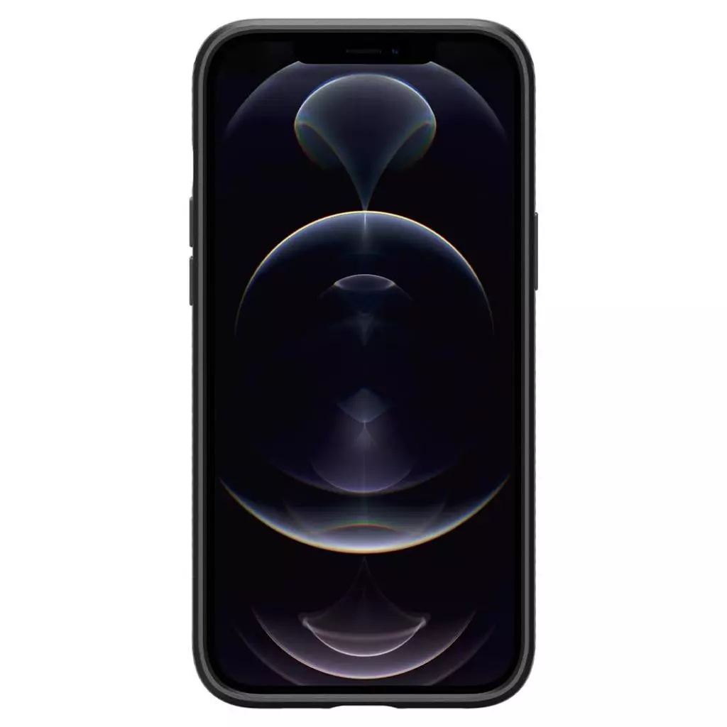 Чехол для моб. телефона Spigen iPhone 12 Pro Max Case Liquid Air, Matte Black (ACS01617) - 2 Чехол для моб. телефона Spigen iPhone 12 Pro Max Case Liquid Air, Matte Black (ACS01617) - 2