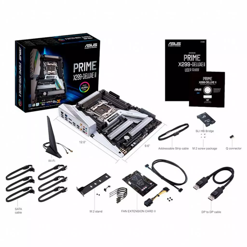 Материнская плата ASUS PRIME X299-DELUXE II - 6 Материнская плата ASUS PRIME X299-DELUXE II - 6