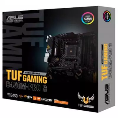 Материнская плата ASUS TUF GAMING B450M-PRO S - 6 Материнская плата ASUS TUF GAMING B450M-PRO S - 6