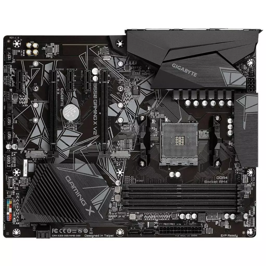Материнская плата GIGABYTE B550 GAMING X V2 - 1 Материнская плата GIGABYTE B550 GAMING X V2 - 1
