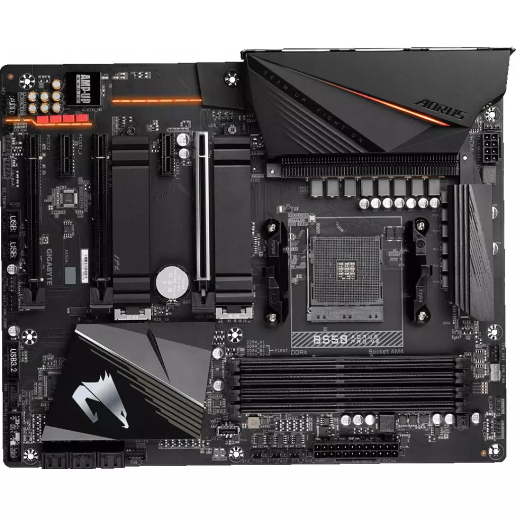 Материнская плата GIGABYTE B550 AORUS PRO V2 - 1 Материнская плата GIGABYTE B550 AORUS PRO V2 - 1