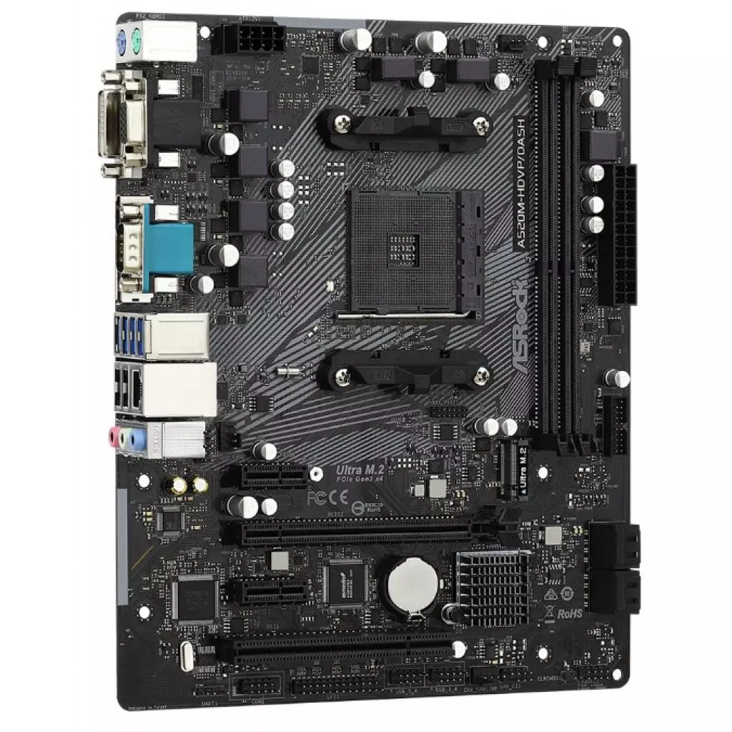 Материнская плата ASRock A520M-HDVP/DASH - 3 Материнская плата ASRock A520M-HDVP/DASH - 3