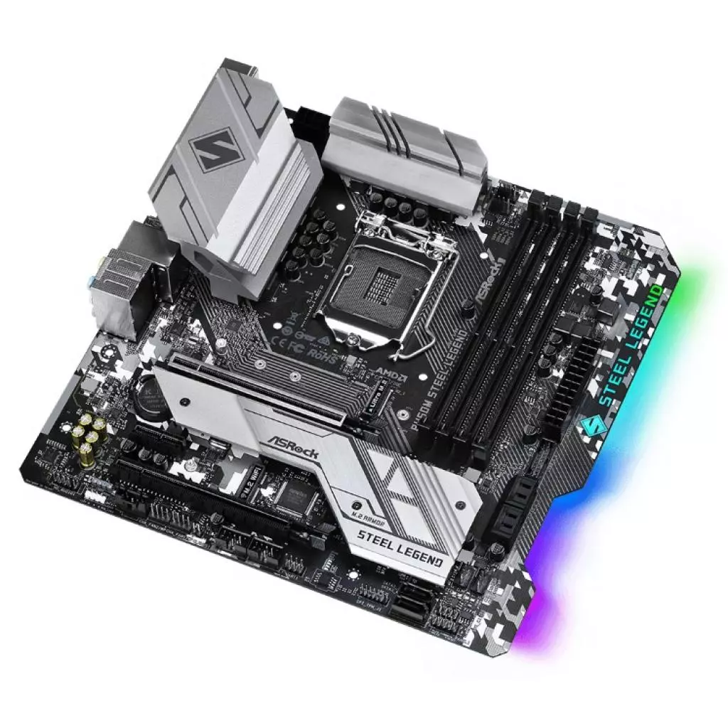 Материнская плата ASRock B460M STEEL LEGEND - 4 Материнская плата ASRock B460M STEEL LEGEND - 4
