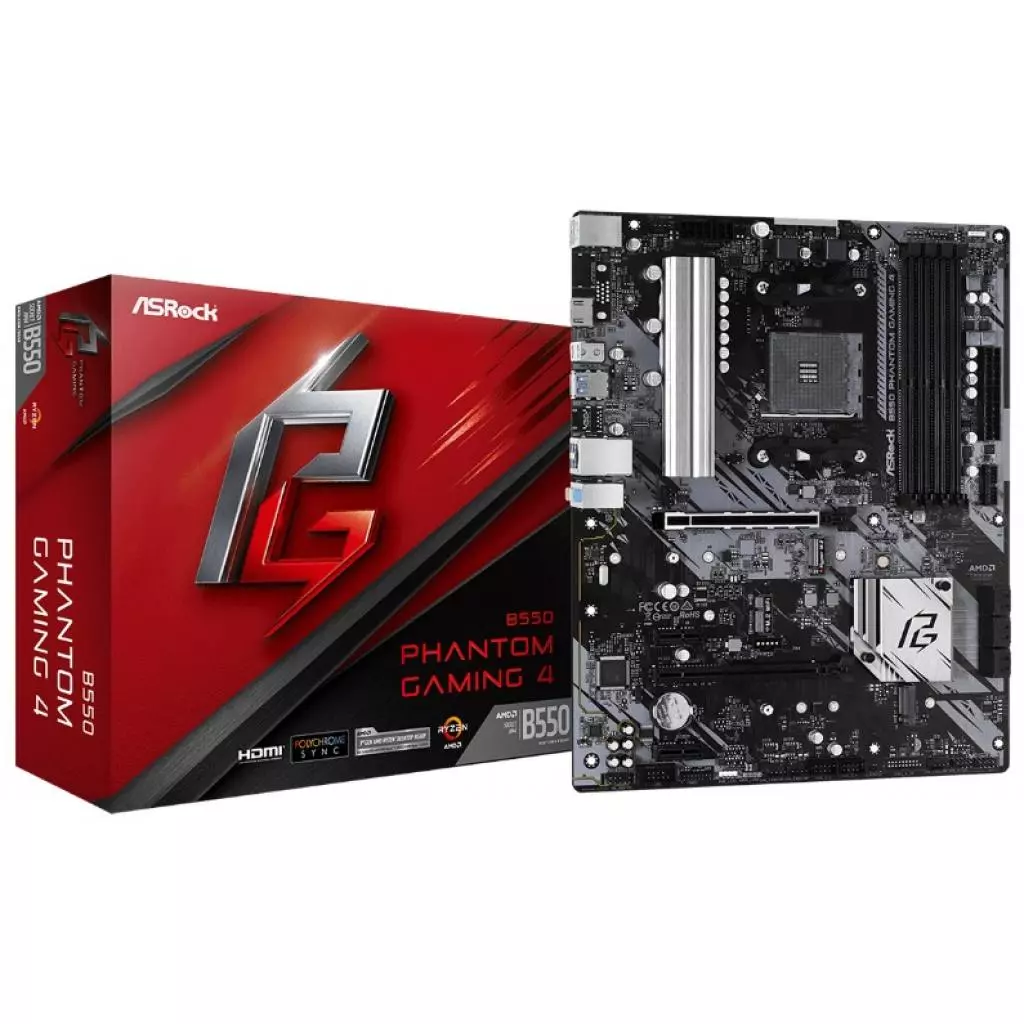 Материнская плата ASRock B550 PHANTOM GAMING 4