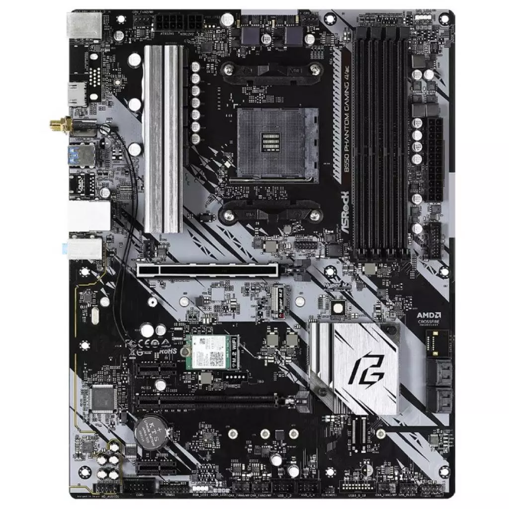 Материнская плата ASRock B550 PHANTOM GAMING 4/AC - 1