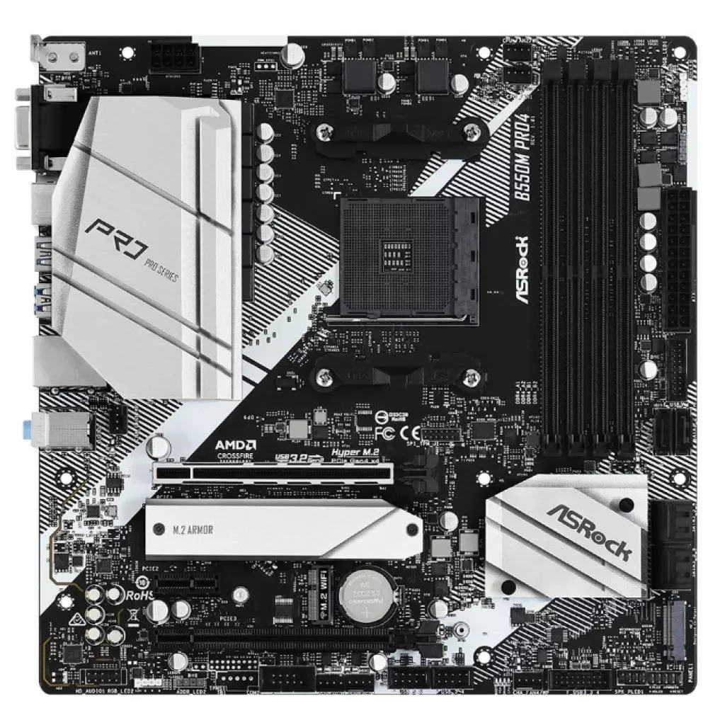 Материнская плата ASRock B550M PRO4 - 1 Материнская плата ASRock B550M PRO4 - 1
