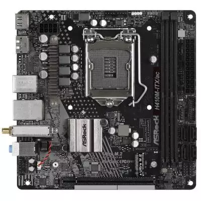 Материнская плата ASRock H410M-ITX/AC - 1 Материнская плата ASRock H410M-ITX/AC - 1