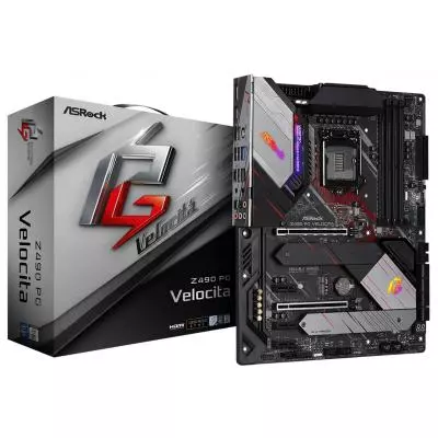 Материнская плата ASRock Z490 PG VELOCITA - 4 Материнская плата ASRock Z490 PG VELOCITA - 4