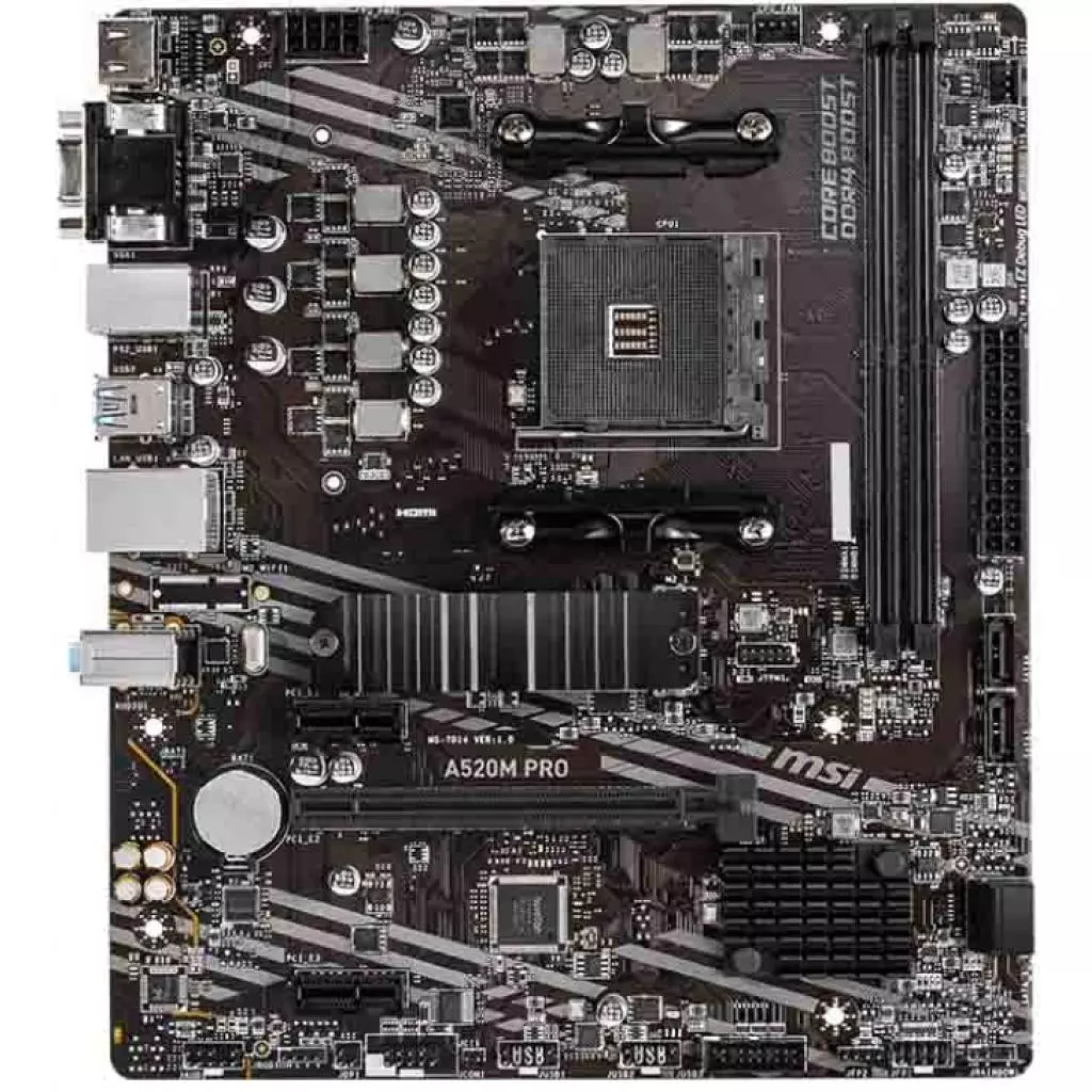 Материнская плата MSI A520M PRO - 1