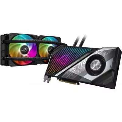 Видеокарта ASUS Radeon RX 6800 XT 16Gb ROG STRIX LC OC GAMING (ROG-STRIX-LC-RX6800XT-O16G-GAMING) - 1