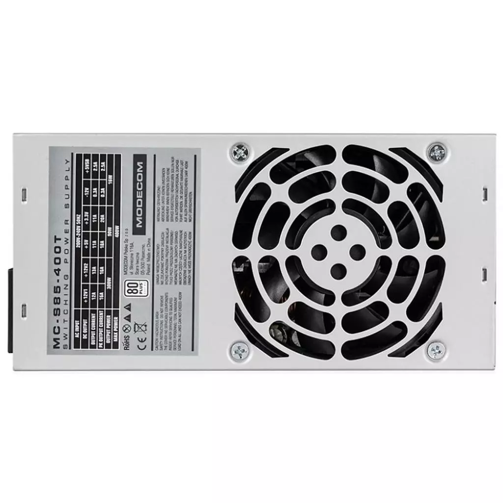 Блок питания Modecom 400W (ZAS-MC85-00-400-TFX-APFC) - 2