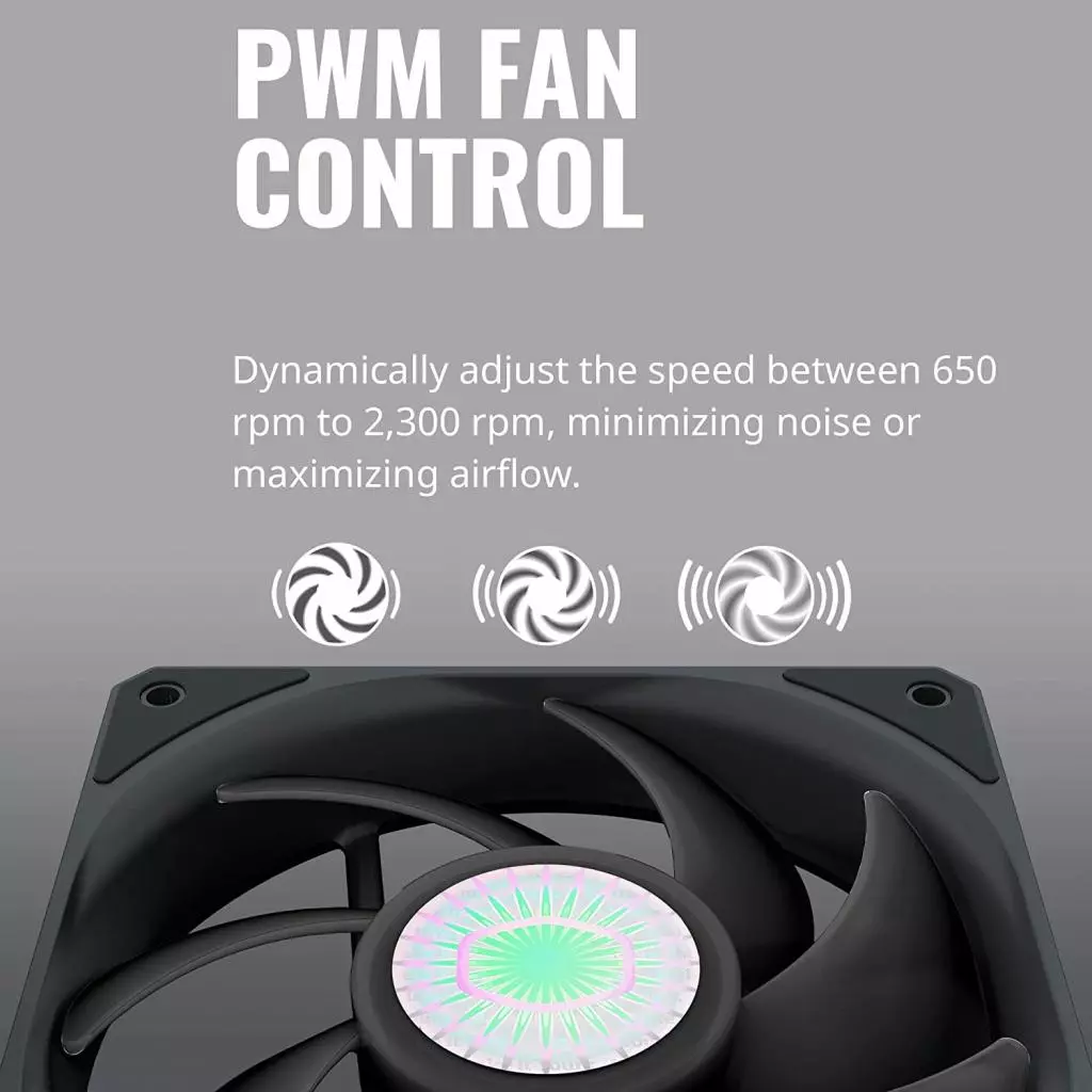 Кулер для корпуса CoolerMaster SickleFlow 92 (MFX-B9NN-23NPK-R1) - 5 Кулер для корпуса CoolerMaster SickleFlow 92 (MFX-B9NN-23NPK-R1) - 5
