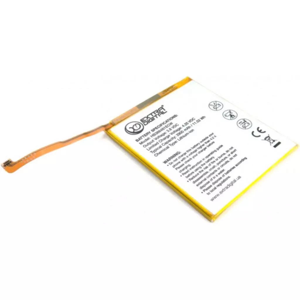 Аккумуляторная батарея для телефона Extradigital Huawei P9 2900 mAh (BMH6477) - 1 Аккумуляторная батарея для телефона Extradigital Huawei P9 2900 mAh (BMH6477) - 1