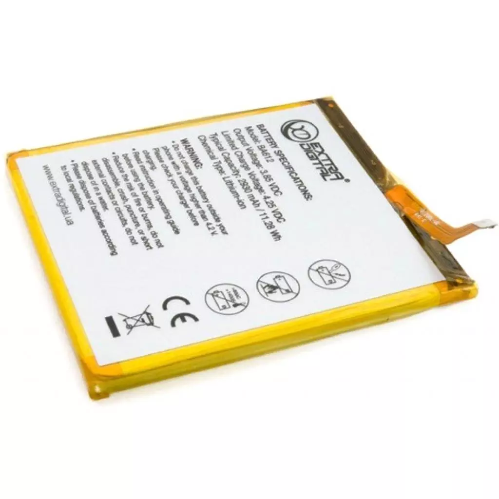 Аккумуляторная батарея для телефона Extradigital Meizu M5s 2930 mAh (BMM6462) - 1 Аккумуляторная батарея для телефона Extradigital Meizu M5s 2930 mAh (BMM6462) - 1