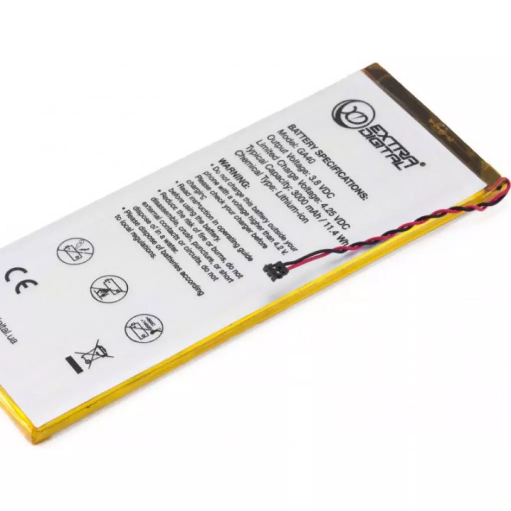 Аккумуляторная батарея для телефона Extradigital Motorola Moto G4 Plus (GA40) 3000 mAh (BMM6428) - 1 Аккумуляторная батарея для телефона Extradigital Motorola Moto G4 Plus (GA40) 3000 mAh (BMM6428) - 1