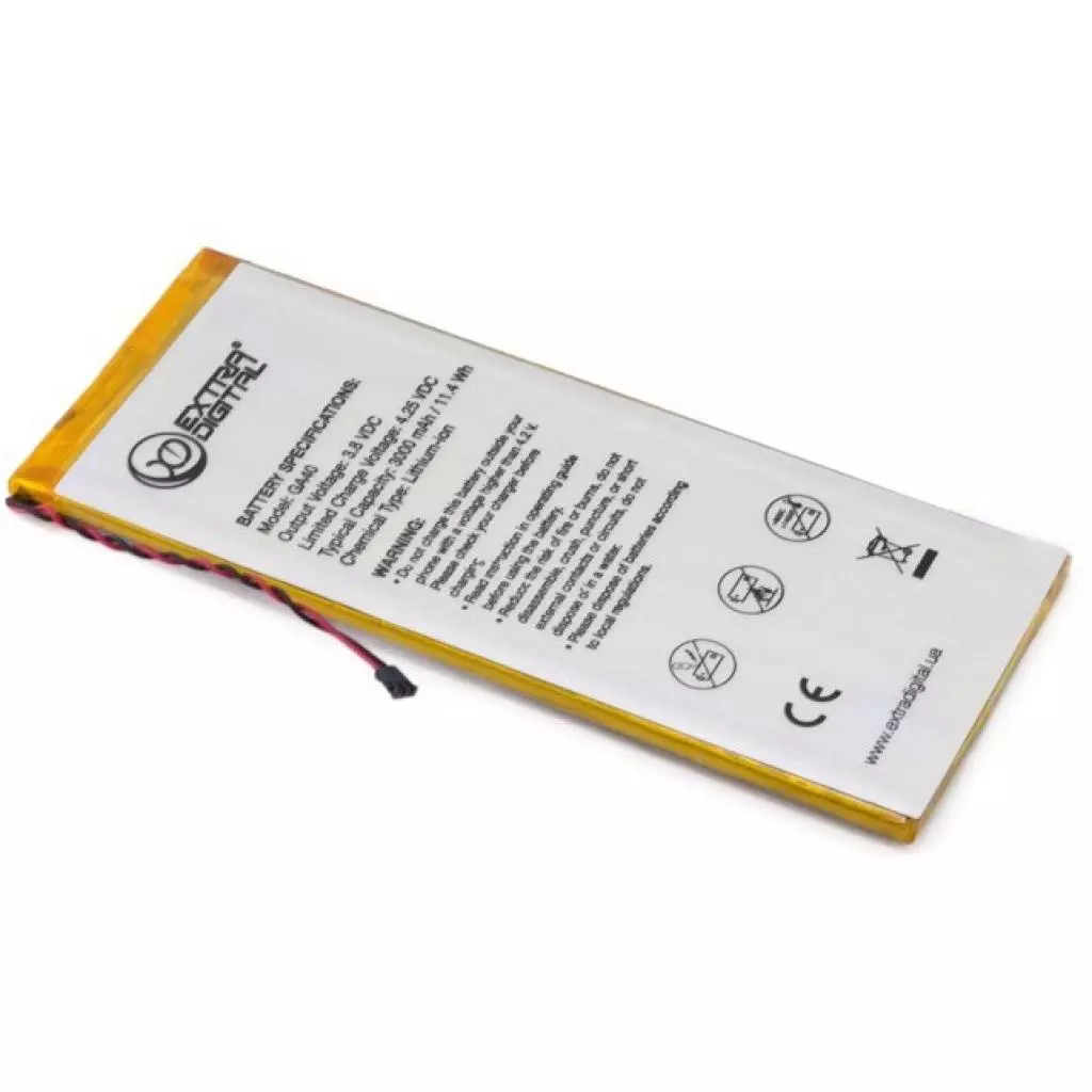 Аккумуляторная батарея для телефона Extradigital Motorola Moto G4 Plus (GA40) 3000 mAh (BMM6428) - 2 Аккумуляторная батарея для телефона Extradigital Motorola Moto G4 Plus (GA40) 3000 mAh (BMM6428) - 2
