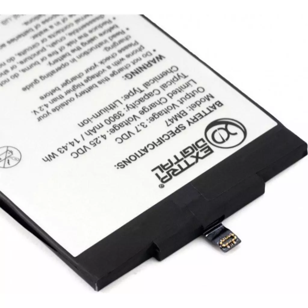 Аккумуляторная батарея для телефона Extradigital Xiaomi Redmi 3 (BM47) 3900 mAh (BMX6451) - 2 Аккумуляторная батарея для телефона Extradigital Xiaomi Redmi 3 (BM47) 3900 mAh (BMX6451) - 2