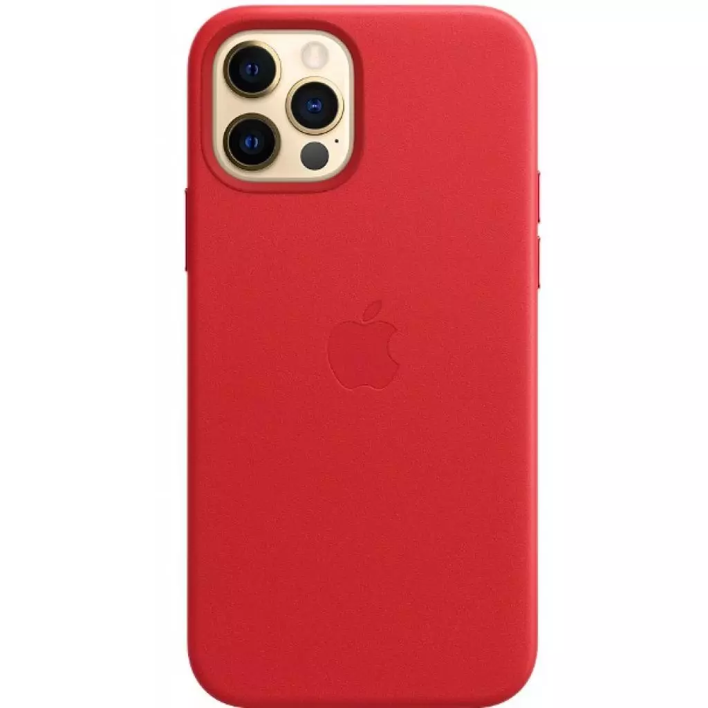 Чехол для моб. телефона Apple iPhone 12 | 12 Pro Leather Case with MagSafe - (PRODUCT)RED (MHKD3ZE/A) - 1 Чехол для моб. телефона Apple iPhone 12 | 12 Pro Leather Case with MagSafe - (PRODUCT)RED (MHKD3ZE/A) - 1