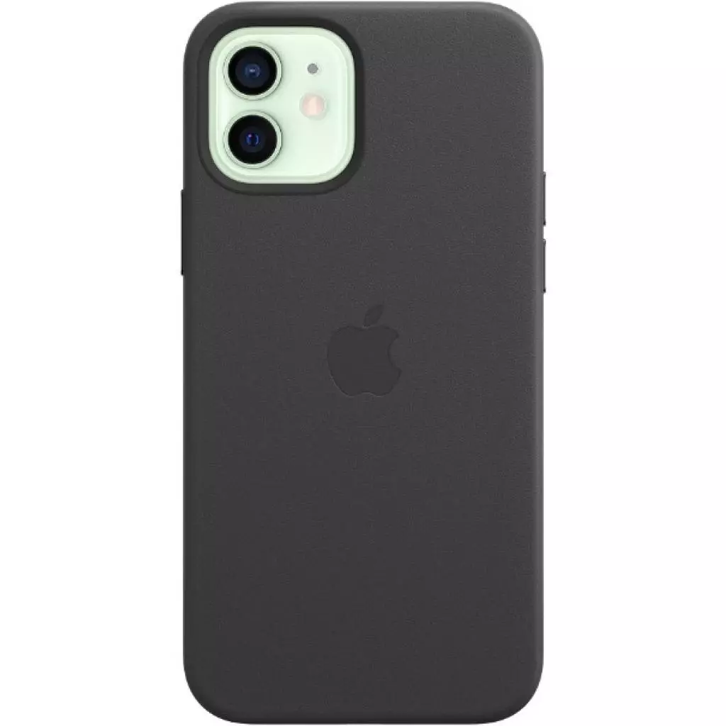 Чехол для моб. телефона Apple iPhone 12 | 12 Pro Leather Case with MagSafe - Black (MHKG3ZE/A) - 1 Чехол для моб. телефона Apple iPhone 12 | 12 Pro Leather Case with MagSafe - Black (MHKG3ZE/A) - 1