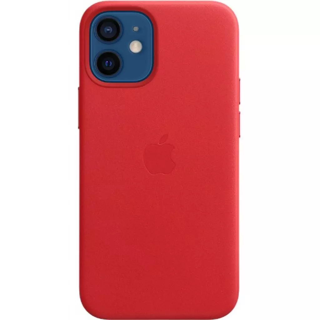 Чехол для моб. телефона Apple iPhone 12 mini Leather Case with MagSafe - (PRODUCT)RED (MHK73ZE/A)