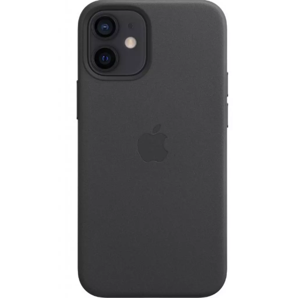 Чехол для моб. телефона Apple iPhone 12 mini Leather Case with MagSafe - Black (MHKA3ZE/A) - 4 Чехол для моб. телефона Apple iPhone 12 mini Leather Case with MagSafe - Black (MHKA3ZE/A) - 4