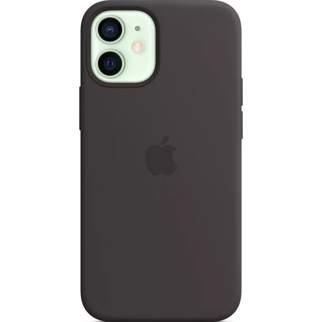 Чехол для моб. телефона Apple iPhone 12 mini Silicone Case with MagSafe - Black (MHKX3ZE/A) - 1 Чехол для моб. телефона Apple iPhone 12 mini Silicone Case with MagSafe - Black (MHKX3ZE/A) - 1
