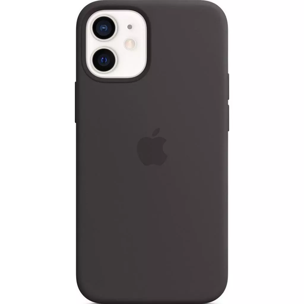 Чехол для моб. телефона Apple iPhone 12 mini Silicone Case with MagSafe - Black (MHKX3ZE/A) - 3 Чехол для моб. телефона Apple iPhone 12 mini Silicone Case with MagSafe - Black (MHKX3ZE/A) - 3