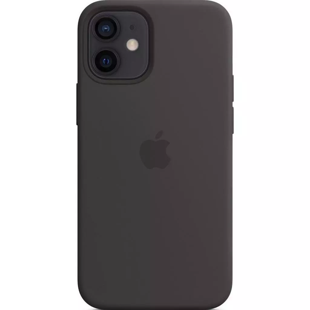 Чехол для моб. телефона Apple iPhone 12 mini Silicone Case with MagSafe - Black (MHKX3ZE/A) - 4 Чехол для моб. телефона Apple iPhone 12 mini Silicone Case with MagSafe - Black (MHKX3ZE/A) - 4
