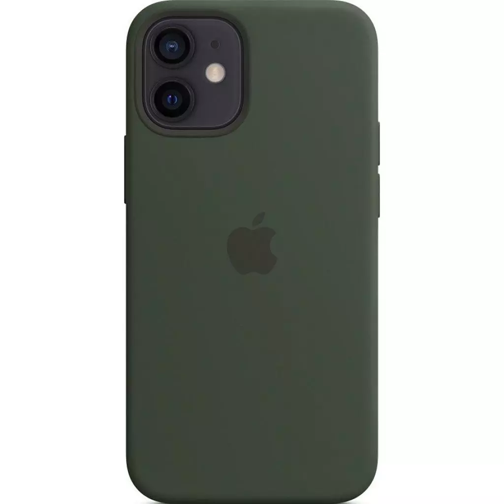 Чехол для моб. телефона Apple iPhone 12 mini Silicone Case with MagSafe - Cypress Green (MHKR3ZE/A) - 4