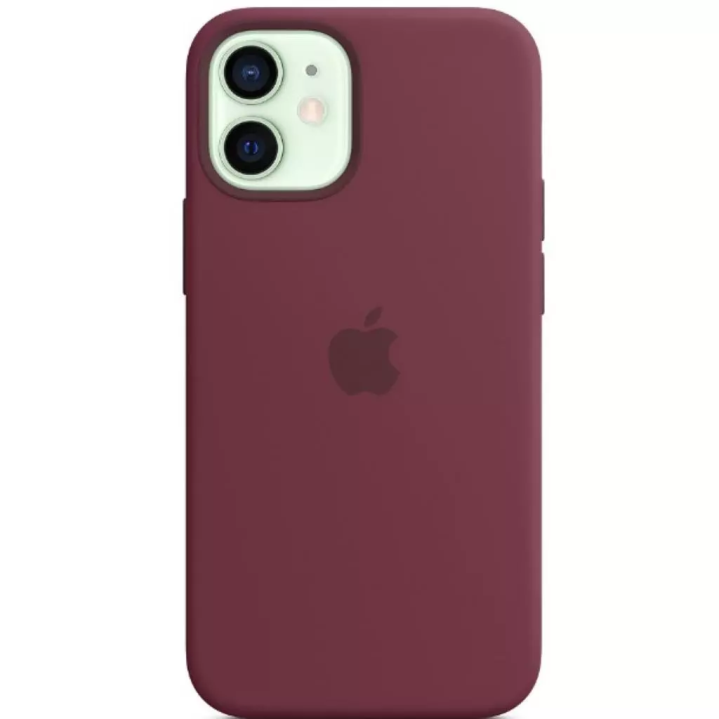 Чехол для моб. телефона Apple iPhone 12 mini Silicone Case with MagSafe - Plum (MHKQ3ZE/A) - 1 Чехол для моб. телефона Apple iPhone 12 mini Silicone Case with MagSafe - Plum (MHKQ3ZE/A) - 1