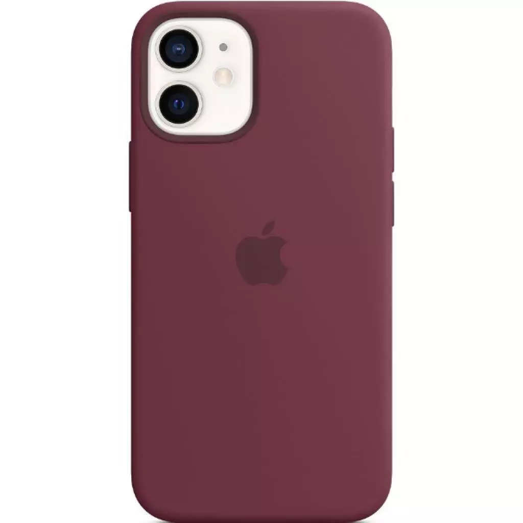 Чехол для моб. телефона Apple iPhone 12 mini Silicone Case with MagSafe - Plum (MHKQ3ZE/A) - 3 Чехол для моб. телефона Apple iPhone 12 mini Silicone Case with MagSafe - Plum (MHKQ3ZE/A) - 3