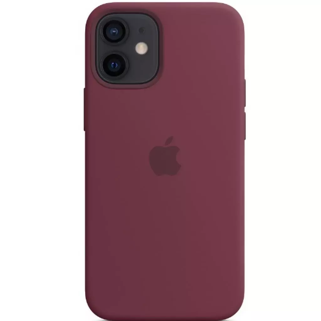 Чехол для моб. телефона Apple iPhone 12 mini Silicone Case with MagSafe - Plum (MHKQ3ZE/A) - 4 Чехол для моб. телефона Apple iPhone 12 mini Silicone Case with MagSafe - Plum (MHKQ3ZE/A) - 4