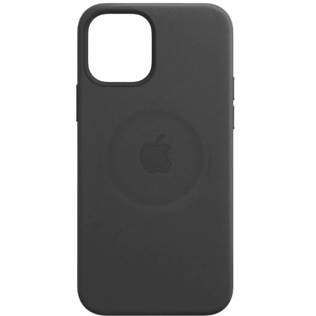 Чехол для моб. телефона Apple iPhone 12 Pro Max Leather Case with MagSafe - Black (MHKM3ZE/A) - 4