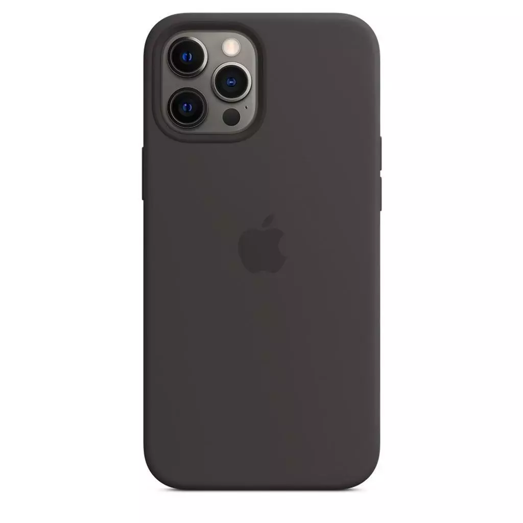 Чехол для моб. телефона Apple iPhone 12 Pro Max Leather Case with MagSafe - Black (MHKM3ZE/A)