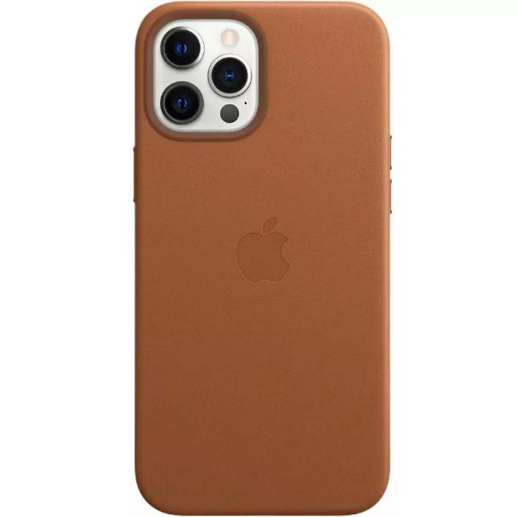 Чехол для моб. телефона Apple iPhone 12 Pro Max Leather Case with MagSafe - Saddle Brown (MHKL3ZE/A) - 3 Чехол для моб. телефона Apple iPhone 12 Pro Max Leather Case with MagSafe - Saddle Brown (MHKL3ZE/A) - 3