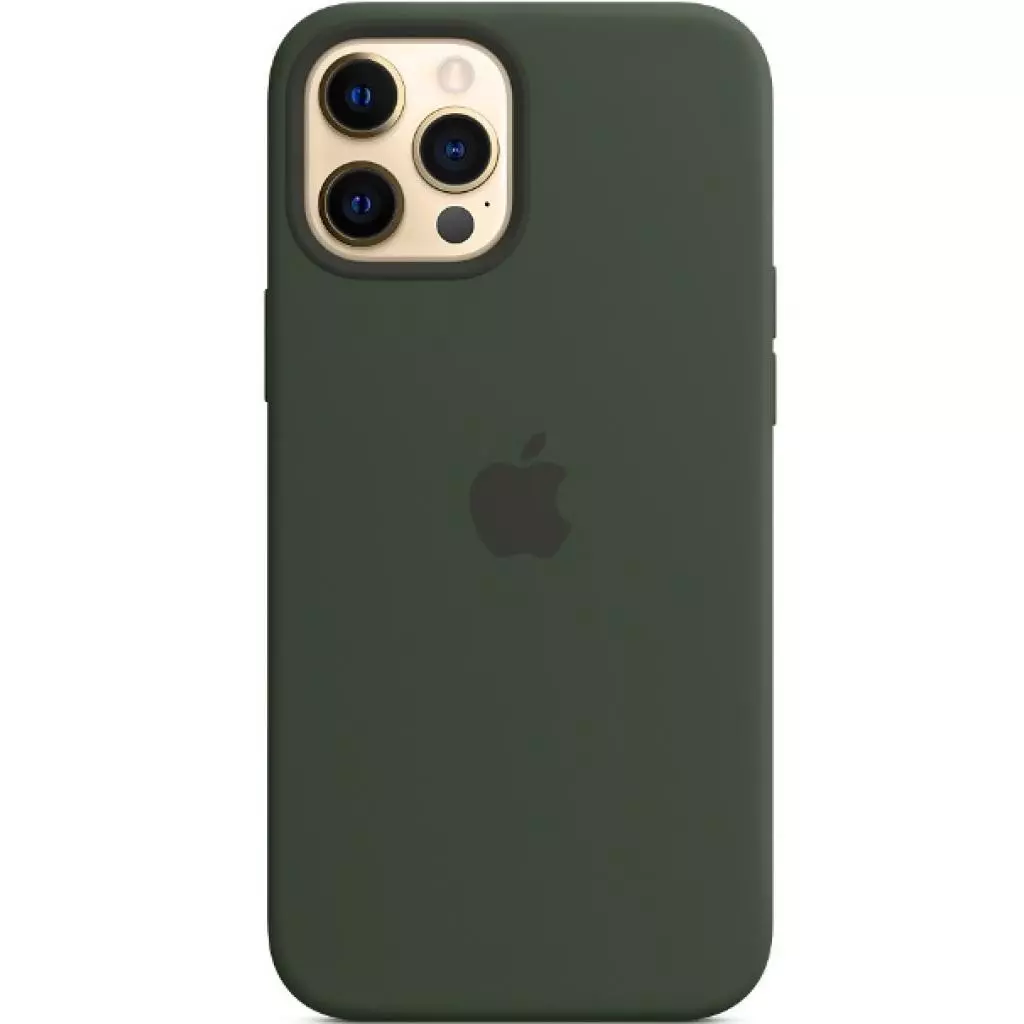 Чехол для моб. телефона Apple iPhone 12 Pro Max Silicone Case with MagSafe - Cypress Green (MHLC3ZE/A) - 1 Чехол для моб. телефона Apple iPhone 12 Pro Max Silicone Case with MagSafe - Cypress Green (MHLC3ZE/A) - 1