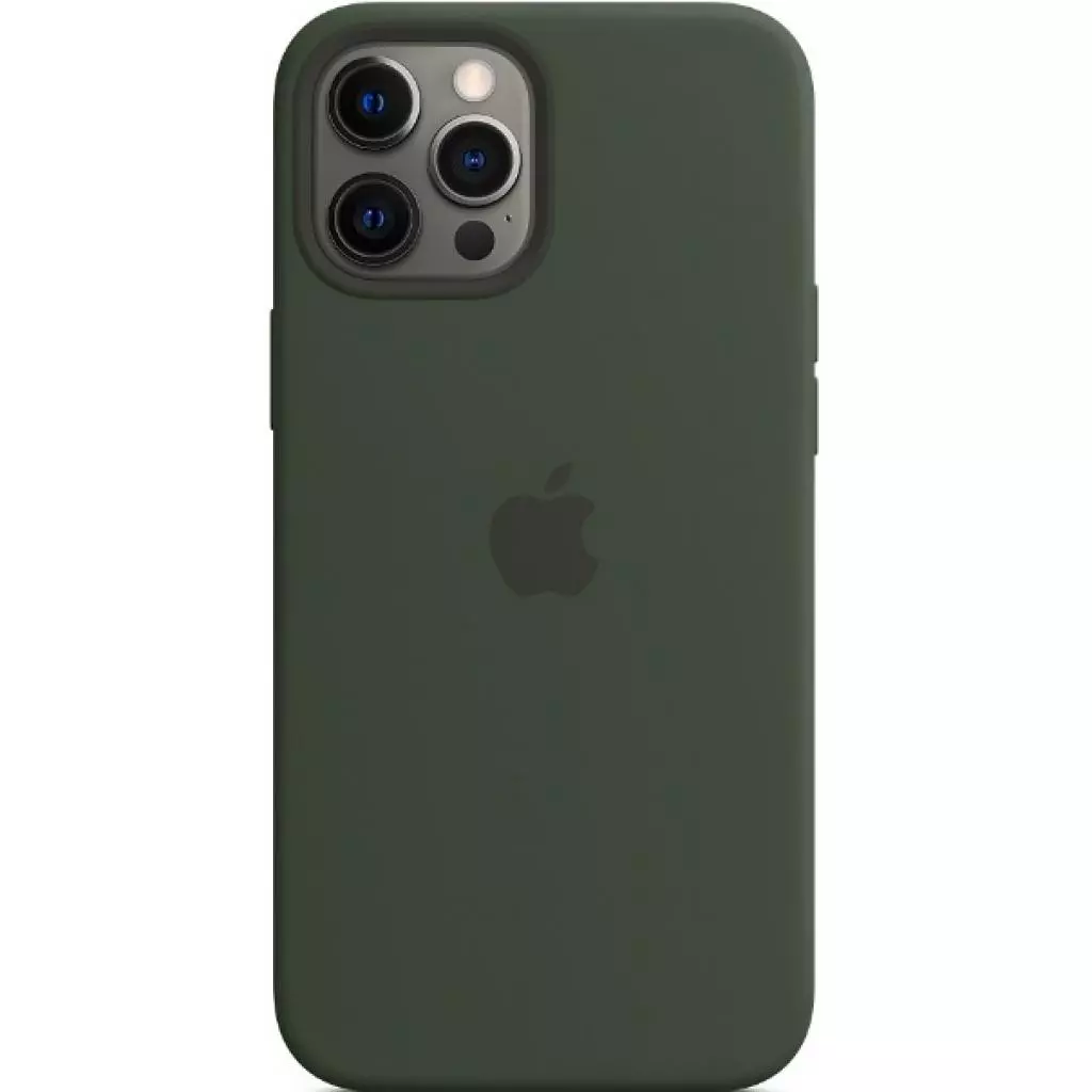 Чехол для моб. телефона Apple iPhone 12 Pro Max Silicone Case with MagSafe - Cypress Green (MHLC3ZE/A) - 2 Чехол для моб. телефона Apple iPhone 12 Pro Max Silicone Case with MagSafe - Cypress Green (MHLC3ZE/A) - 2