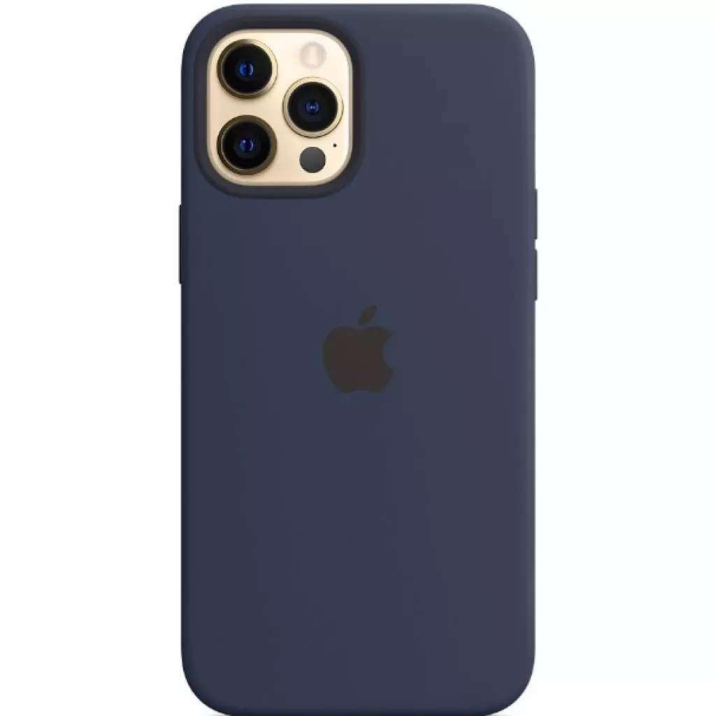 Чехол для моб. телефона Apple iPhone 12 Pro Max Silicone Case with MagSafe - Deep Navy (MHLD3ZE/A) - 1 Чехол для моб. телефона Apple iPhone 12 Pro Max Silicone Case with MagSafe - Deep Navy (MHLD3ZE/A) - 1