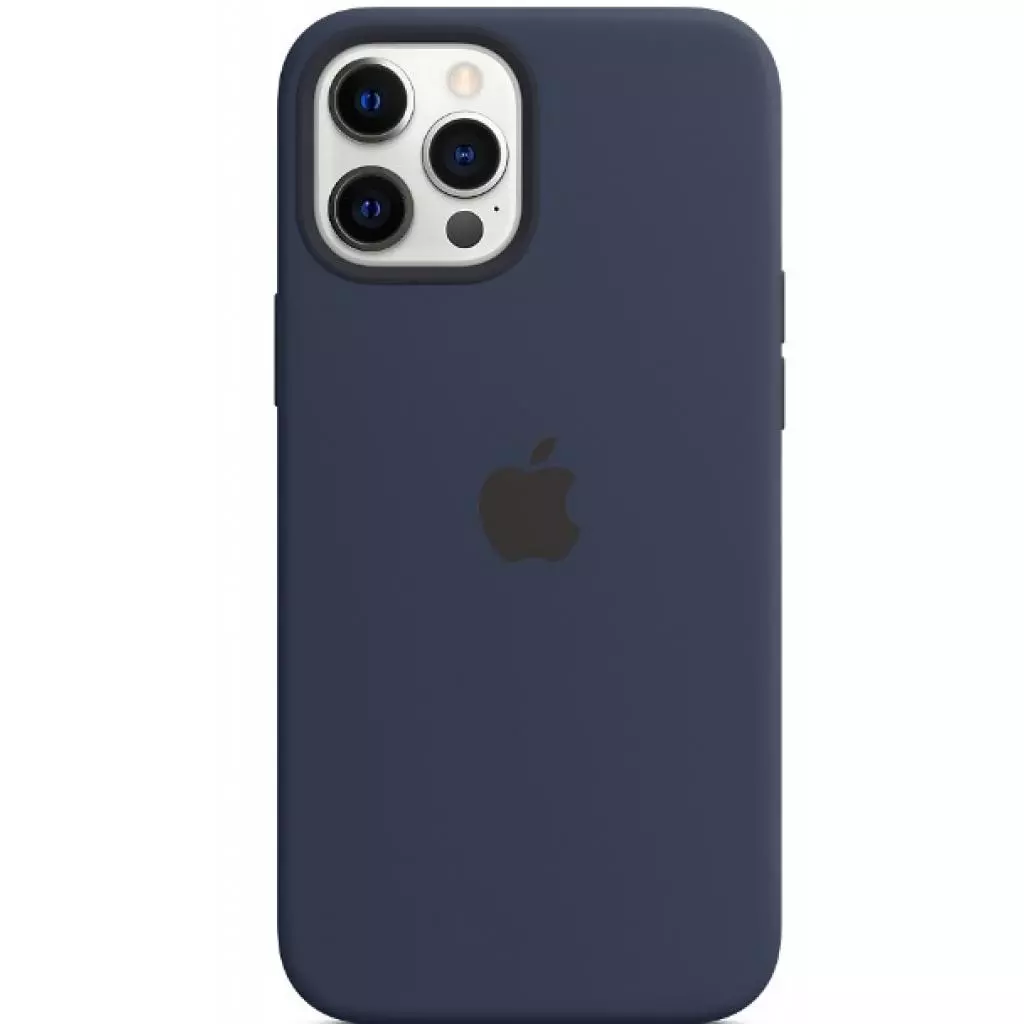 Чехол для моб. телефона Apple iPhone 12 Pro Max Silicone Case with MagSafe - Deep Navy (MHLD3ZE/A) - 3 Чехол для моб. телефона Apple iPhone 12 Pro Max Silicone Case with MagSafe - Deep Navy (MHLD3ZE/A) - 3