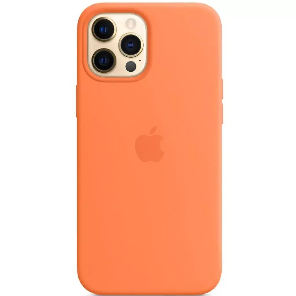Чехол для моб. телефона Apple iPhone 12 Pro Max Silicone Case with MagSafe - Kumquat (MHL83ZE/A) - 1 Чехол для моб. телефона Apple iPhone 12 Pro Max Silicone Case with MagSafe - Kumquat (MHL83ZE/A) - 1