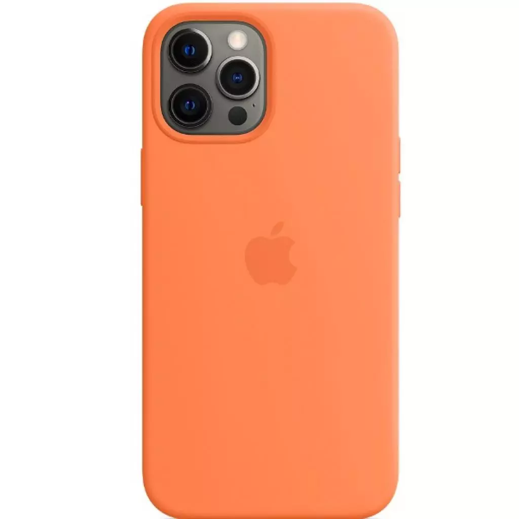 Чехол для моб. телефона Apple iPhone 12 Pro Max Silicone Case with MagSafe - Kumquat (MHL83ZE/A) - 2 Чехол для моб. телефона Apple iPhone 12 Pro Max Silicone Case with MagSafe - Kumquat (MHL83ZE/A) - 2