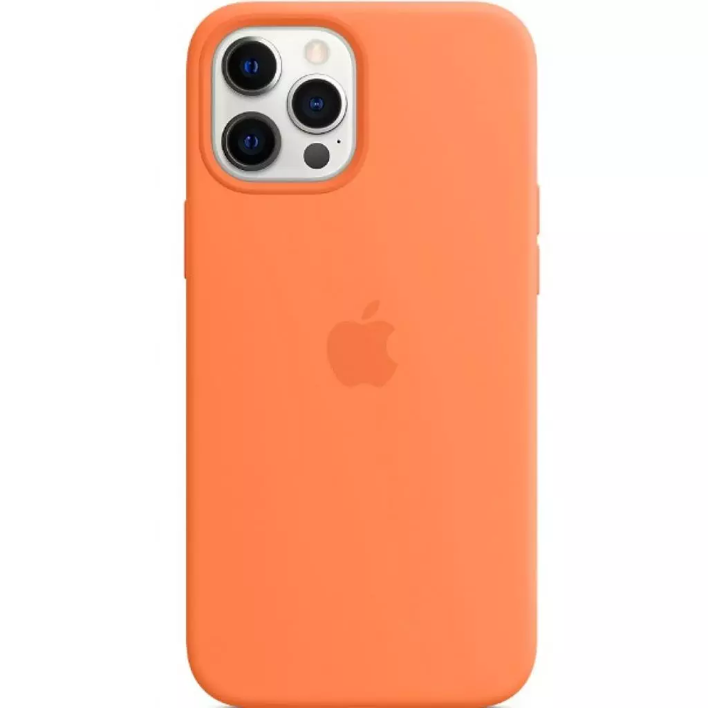 Чехол для моб. телефона Apple iPhone 12 Pro Max Silicone Case with MagSafe - Kumquat (MHL83ZE/A) - 3 Чехол для моб. телефона Apple iPhone 12 Pro Max Silicone Case with MagSafe - Kumquat (MHL83ZE/A) - 3