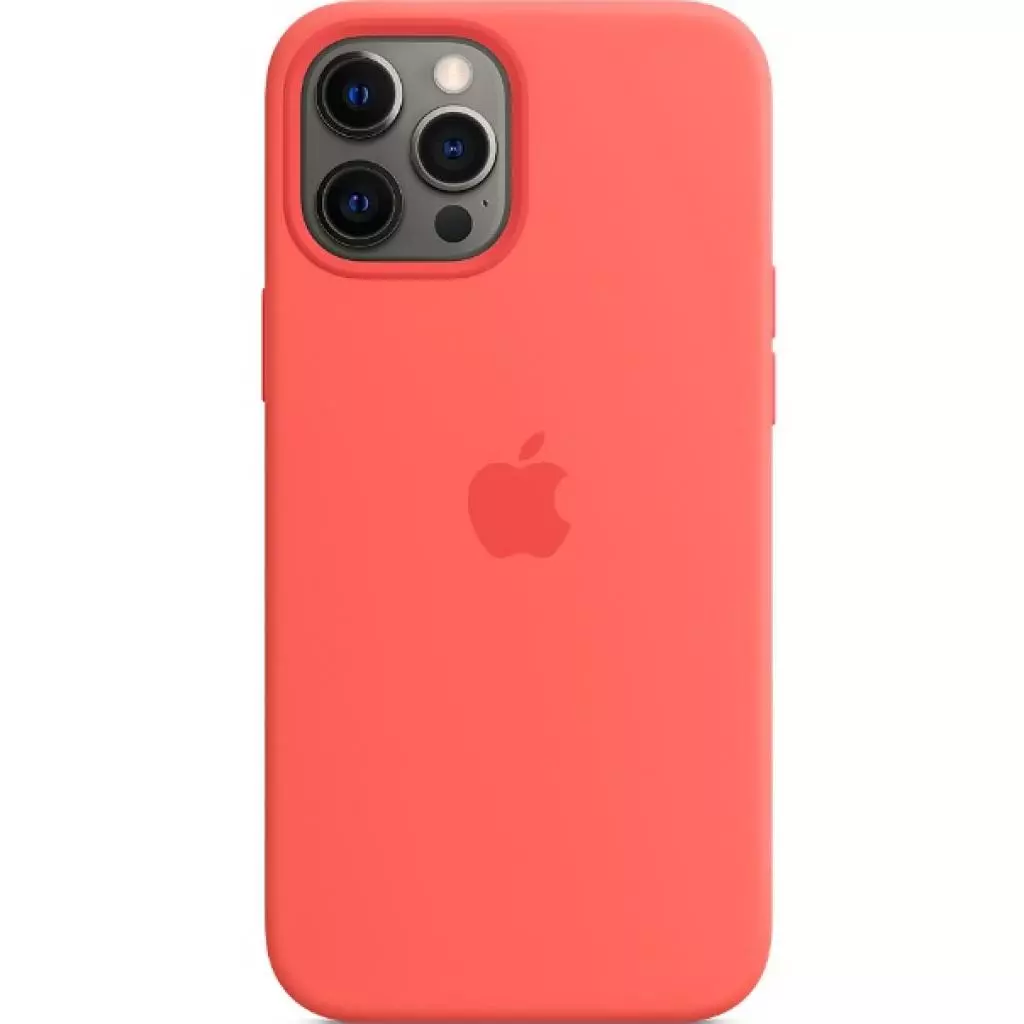 Чехол для моб. телефона Apple iPhone 12 Pro Max Silicone Case with MagSafe - Pink Citrus (MHL93ZE/A) - 2 Чехол для моб. телефона Apple iPhone 12 Pro Max Silicone Case with MagSafe - Pink Citrus (MHL93ZE/A) - 2