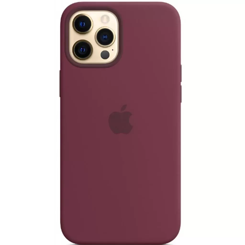 Чехол для моб. телефона Apple iPhone 12 Pro Max Silicone Case with MagSafe - Plum (MHLA3ZE/A) - 1 Чехол для моб. телефона Apple iPhone 12 Pro Max Silicone Case with MagSafe - Plum (MHLA3ZE/A) - 1