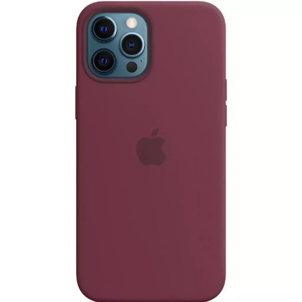 Чехол для моб. телефона Apple iPhone 12 Pro Max Silicone Case with MagSafe - Plum (MHLA3ZE/A) - 2 Чехол для моб. телефона Apple iPhone 12 Pro Max Silicone Case with MagSafe - Plum (MHLA3ZE/A) - 2