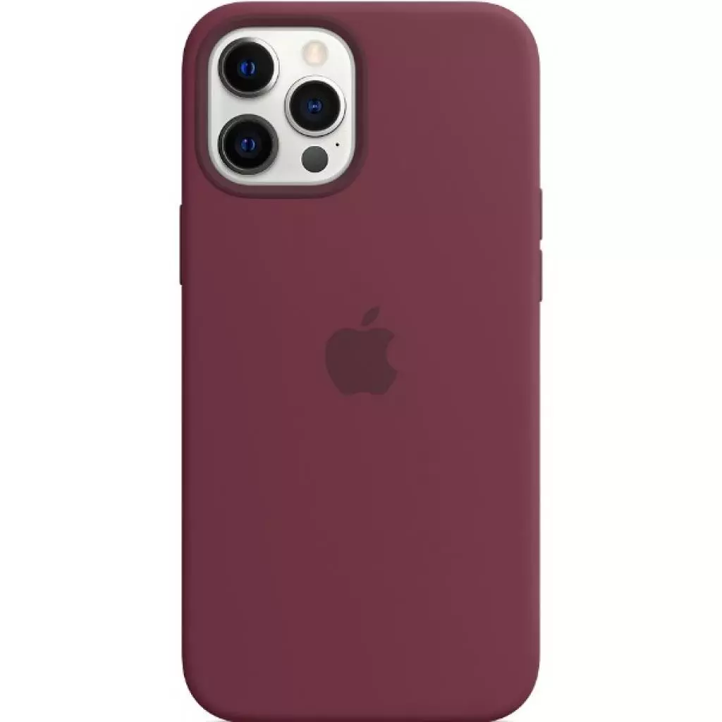 Чехол для моб. телефона Apple iPhone 12 Pro Max Silicone Case with MagSafe - Plum (MHLA3ZE/A) - 3 Чехол для моб. телефона Apple iPhone 12 Pro Max Silicone Case with MagSafe - Plum (MHLA3ZE/A) - 3