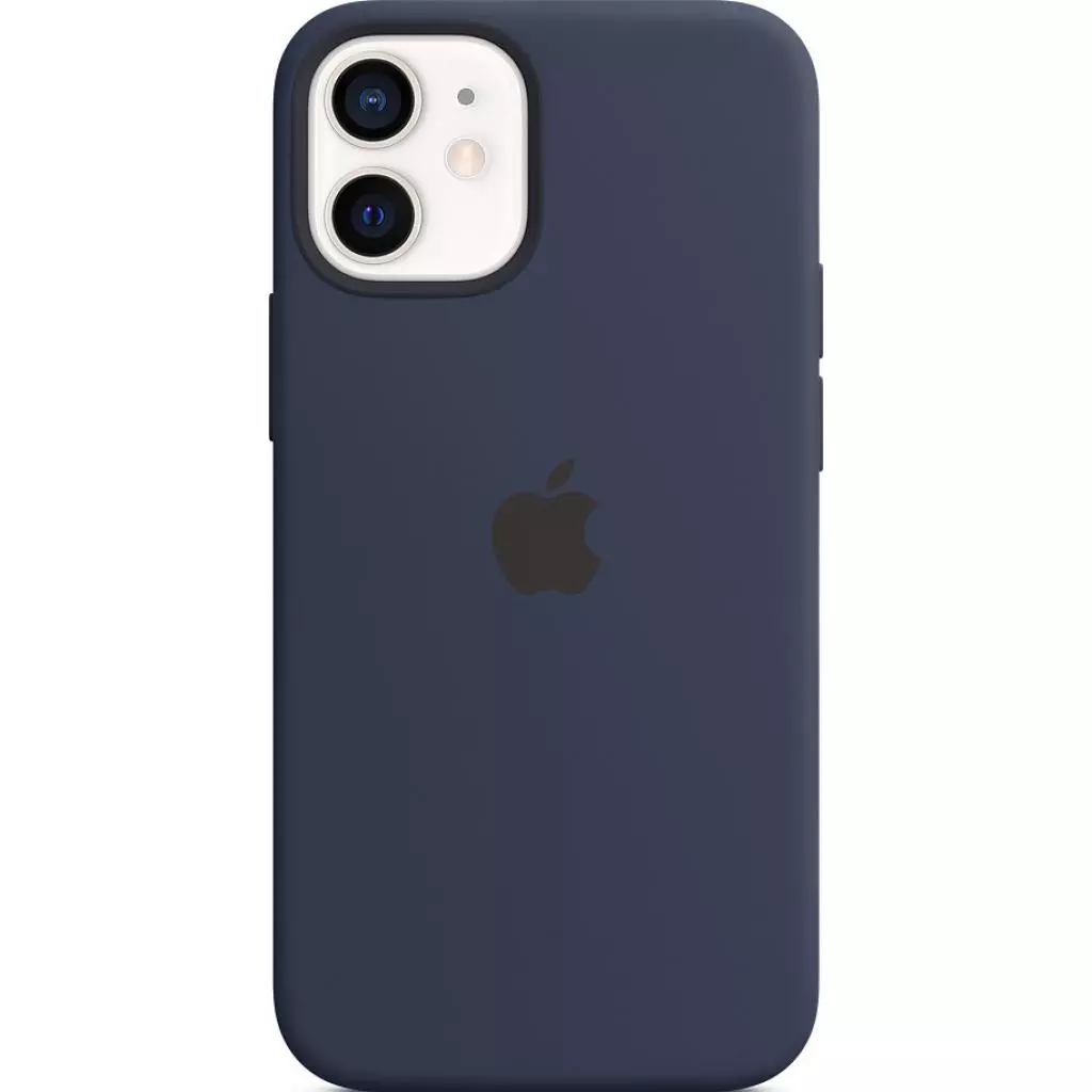 Чехол для моб. телефона Apple iPhone 12 mini Silicone Case with MagSafe - Deep Navy (MHKU3ZE/A) - 3 Чехол для моб. телефона Apple iPhone 12 mini Silicone Case with MagSafe - Deep Navy (MHKU3ZE/A) - 3