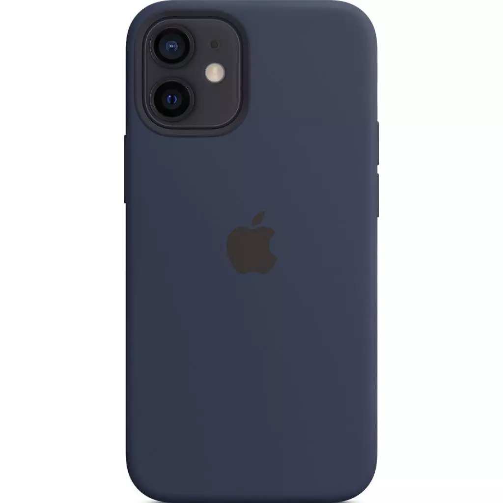 Чехол для моб. телефона Apple iPhone 12 mini Silicone Case with MagSafe - Deep Navy (MHKU3ZE/A) - 4 Чехол для моб. телефона Apple iPhone 12 mini Silicone Case with MagSafe - Deep Navy (MHKU3ZE/A) - 4