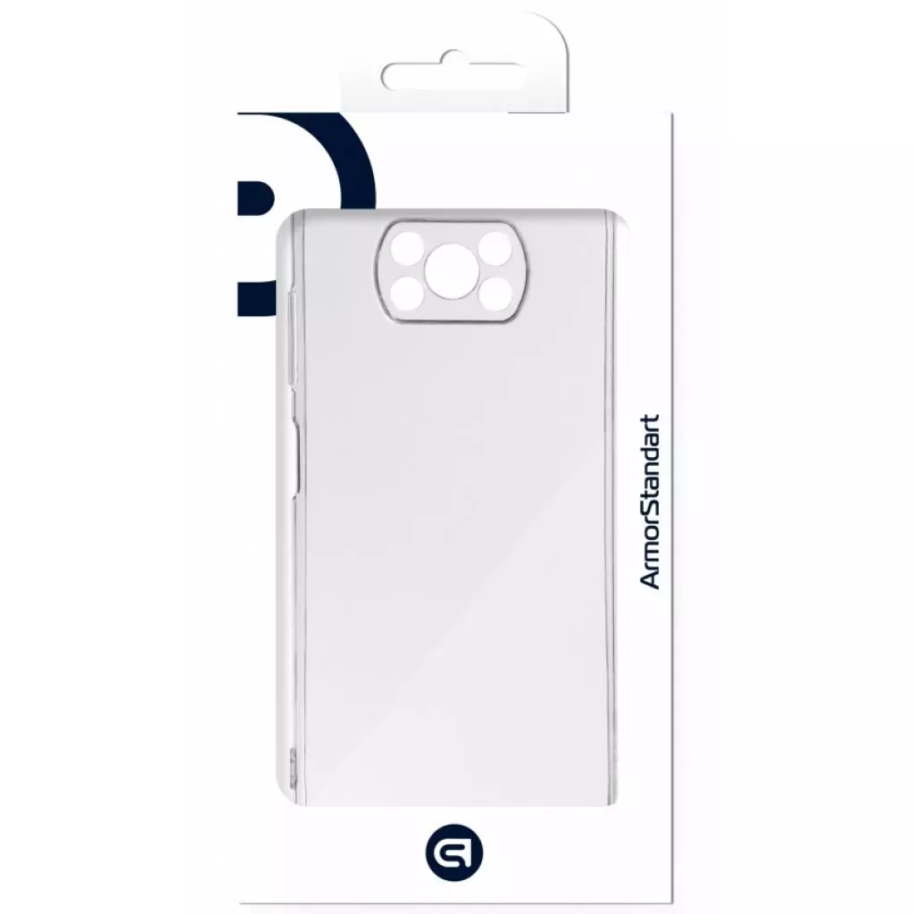 Чехол для моб. телефона Armorstandart Air Series Xiaomi Poco X3 Transparent (ARM57469) - 1 Чехол для моб. телефона Armorstandart Air Series Xiaomi Poco X3 Transparent (ARM57469) - 1