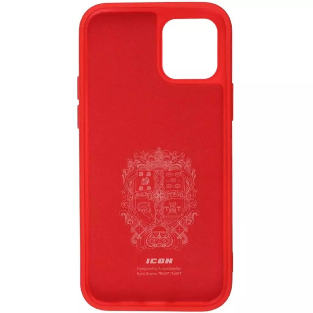 Чехол для моб. телефона Armorstandart ICON Case for Apple iPhone 12/12 Pro Red (ARM57493) - 1